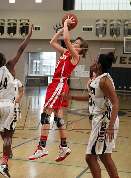 Thumbnail 2 in Serra vs. Cathedral Catholic (So Cal Holiday Classic) photogallery.