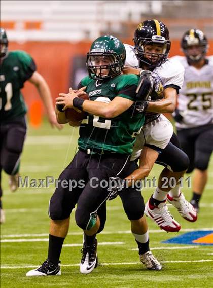 Thumbnail 1 in Fayetteville-Manlius vs. Corning (Syracuse Kickoff Classic) photogallery.