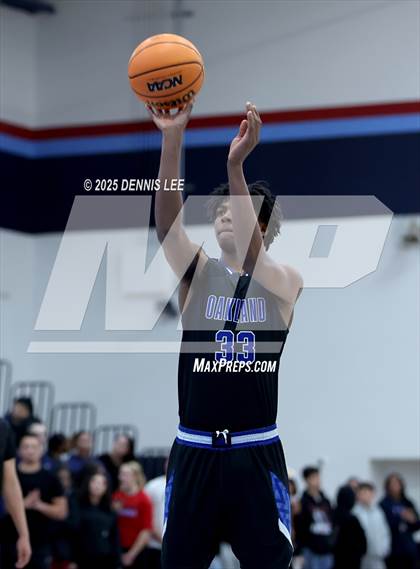 Thumbnail 1 in Oakland @ Destiny Christian Academy (CIF D2 NorCal Regional Quarter Finals) photogallery.