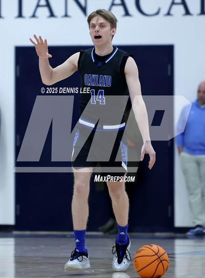 Thumbnail 1 in Oakland @ Destiny Christian Academy (CIF D2 NorCal Regional Quarter Finals) photogallery.