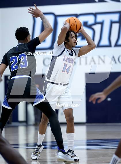 Thumbnail 1 in Oakland @ Destiny Christian Academy (CIF D2 NorCal Regional Quarter Finals) photogallery.