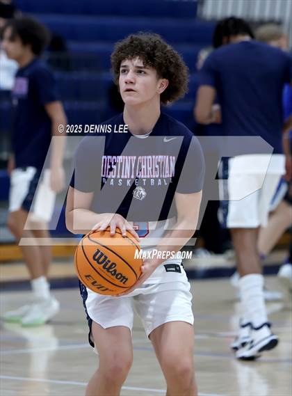 Thumbnail 1 in Oakland @ Destiny Christian Academy (CIF D2 NorCal Regional Quarter Finals) photogallery.