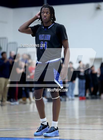 Thumbnail 2 in Oakland @ Destiny Christian Academy (CIF D2 NorCal Regional Quarter Finals) photogallery.
