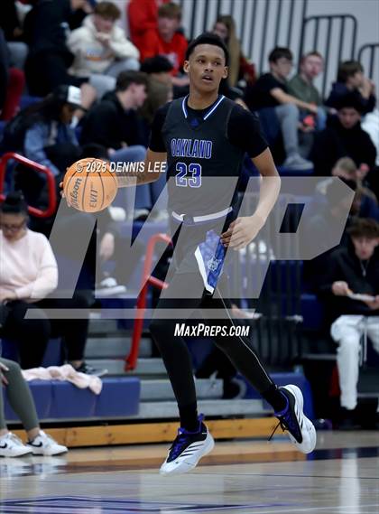 Thumbnail 3 in Oakland @ Destiny Christian Academy (CIF D2 NorCal Regional Quarter Finals) photogallery.