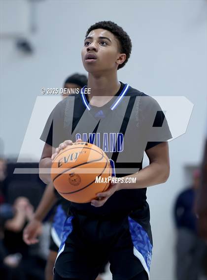 Thumbnail 1 in Oakland @ Destiny Christian Academy (CIF D2 NorCal Regional Quarter Finals) photogallery.
