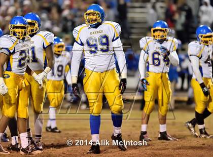 Thumbnail 2 in Garner Magnet @ Wake Forest (NCHSAA Class 4AA Semifinal) photogallery.