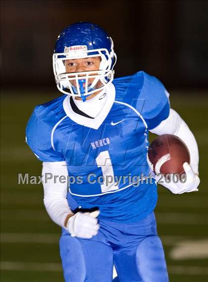 Thumbnail 1 in Carter @ Norco (CIF SS Playoffs) photogallery.