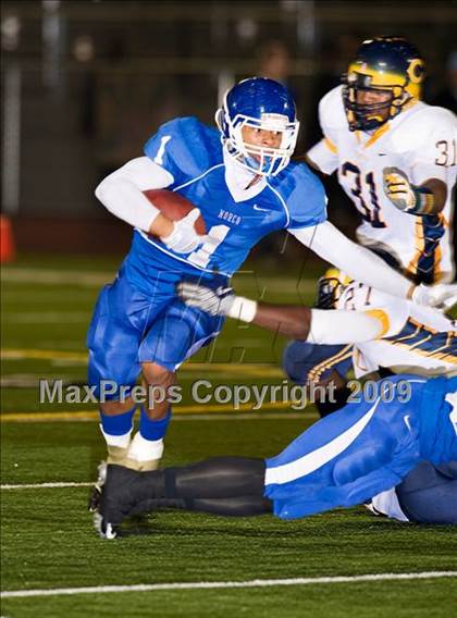 Thumbnail 2 in Carter @ Norco (CIF SS Playoffs) photogallery.
