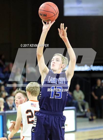 Thumbnail 2 in Cheyenne Wells vs. Creede/Lake City  (CHSAA 1A First Round) photogallery.