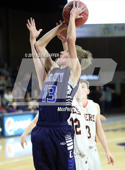 Thumbnail 3 in Cheyenne Wells vs. Creede/Lake City  (CHSAA 1A First Round) photogallery.