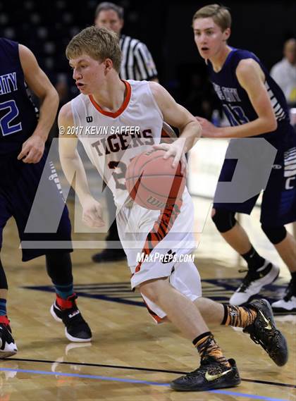 Thumbnail 2 in Cheyenne Wells vs. Creede/Lake City  (CHSAA 1A First Round) photogallery.