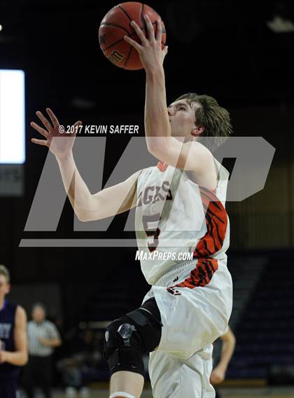 Thumbnail 2 in Cheyenne Wells vs. Creede/Lake City  (CHSAA 1A First Round) photogallery.