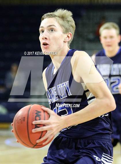 Thumbnail 3 in Cheyenne Wells vs. Creede/Lake City  (CHSAA 1A First Round) photogallery.