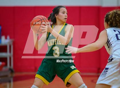 Thumbnail 2 in Mayfield vs. La Cueva (Albuquerque Academy Joe Armijo Basketball Classic) photogallery.