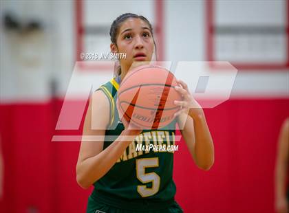 Thumbnail 1 in Mayfield vs. La Cueva (Albuquerque Academy Joe Armijo Basketball Classic) photogallery.