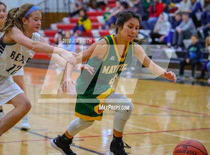 Thumbnail 3 in Mayfield vs. La Cueva (Albuquerque Academy Joe Armijo Basketball Classic) photogallery.