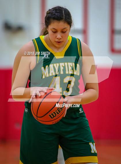 Thumbnail 1 in Mayfield vs. La Cueva (Albuquerque Academy Joe Armijo Basketball Classic) photogallery.