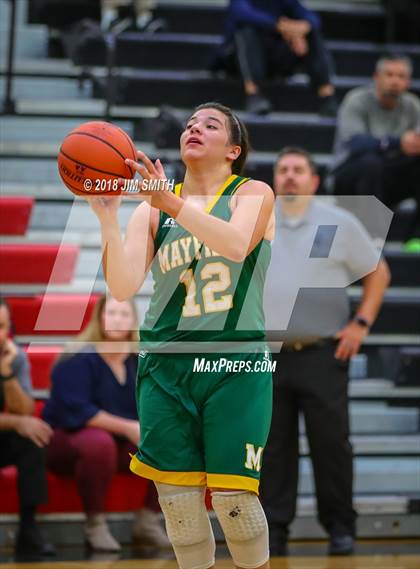 Thumbnail 2 in Mayfield vs. La Cueva (Albuquerque Academy Joe Armijo Basketball Classic) photogallery.