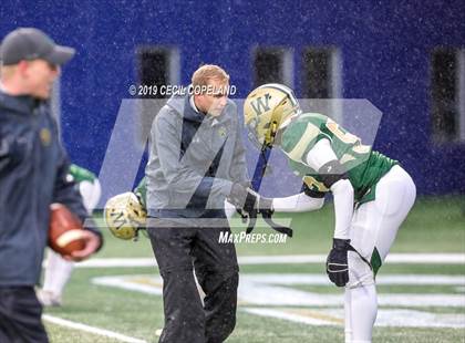 Thumbnail 1 in Eagle's Landing Christian Academy vs. Wesleyan (GHSA 1A Private Final) photogallery.