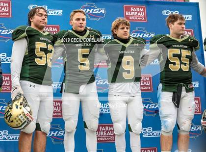 Thumbnail 1 in Eagle's Landing Christian Academy vs. Wesleyan (GHSA 1A Private Final) photogallery.
