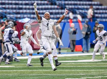 Thumbnail 1 in Eagle's Landing Christian Academy vs. Wesleyan (GHSA 1A Private Final) photogallery.
