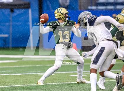 Thumbnail 2 in Eagle's Landing Christian Academy vs. Wesleyan (GHSA 1A Private Final) photogallery.