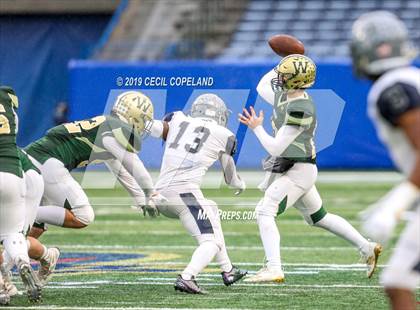 Thumbnail 2 in Eagle's Landing Christian Academy vs. Wesleyan (GHSA 1A Private Final) photogallery.