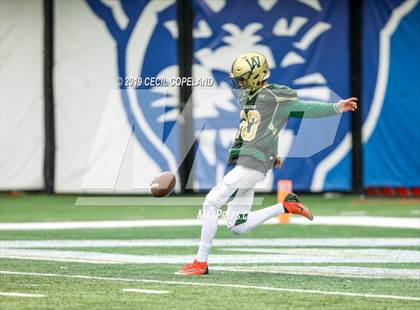 Thumbnail 1 in Eagle's Landing Christian Academy vs. Wesleyan (GHSA 1A Private Final) photogallery.