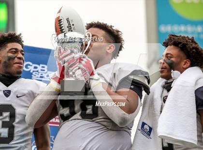 Thumbnail 2 in Eagle's Landing Christian Academy vs. Wesleyan (GHSA 1A Private Final) photogallery.