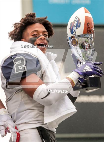 Thumbnail 3 in Eagle's Landing Christian Academy vs. Wesleyan (GHSA 1A Private Final) photogallery.