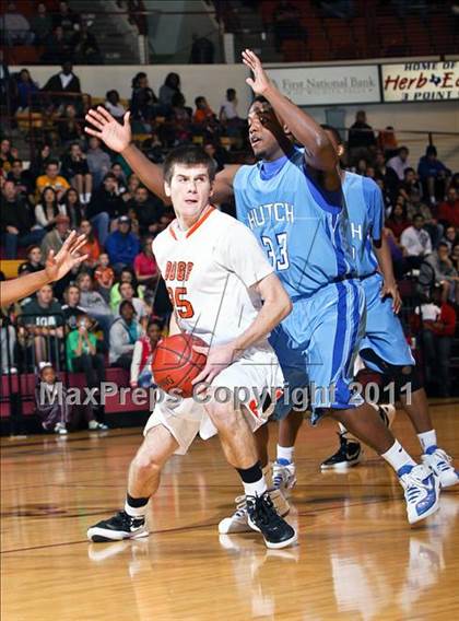 Thumbnail 1 in Burkburnett vs. Wilmer-Hutchins (Fantasy of Lights) photogallery.
