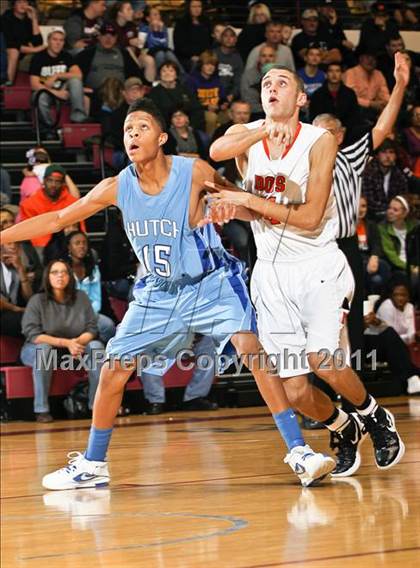 Thumbnail 1 in Burkburnett vs. Wilmer-Hutchins (Fantasy of Lights) photogallery.