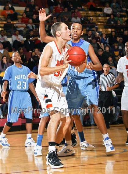 Thumbnail 2 in Burkburnett vs. Wilmer-Hutchins (Fantasy of Lights) photogallery.