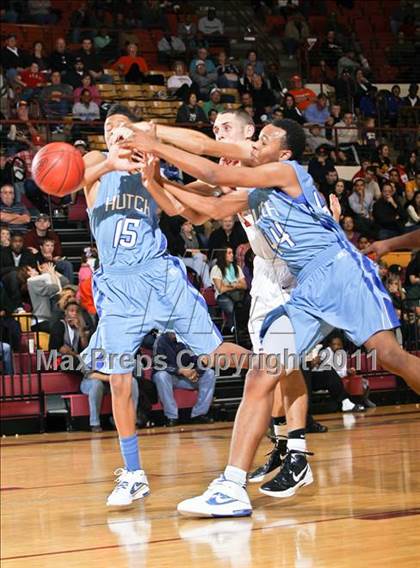 Thumbnail 2 in Burkburnett vs. Wilmer-Hutchins (Fantasy of Lights) photogallery.