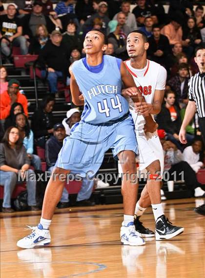 Thumbnail 1 in Burkburnett vs. Wilmer-Hutchins (Fantasy of Lights) photogallery.