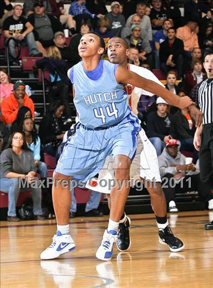 Thumbnail 2 in Burkburnett vs. Wilmer-Hutchins (Fantasy of Lights) photogallery.