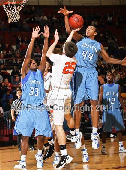 Thumbnail 3 in Burkburnett vs. Wilmer-Hutchins (Fantasy of Lights) photogallery.