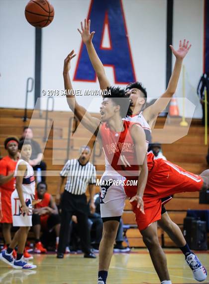 Thumbnail 1 in Maranatha vs Pasadena (17th Annual Rose City Round Ball Classic) photogallery.