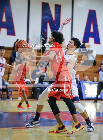 Thumbnail 2 in Maranatha vs Pasadena (17th Annual Rose City Round Ball Classic) photogallery.