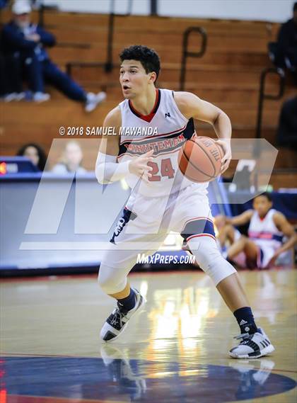 Thumbnail 2 in Maranatha vs Pasadena (17th Annual Rose City Round Ball Classic) photogallery.
