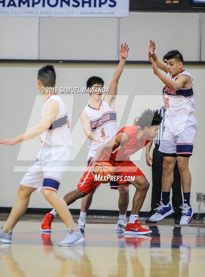 Thumbnail 1 in Maranatha vs Pasadena (17th Annual Rose City Round Ball Classic) photogallery.