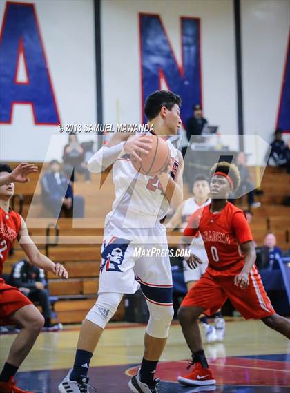 Thumbnail 3 in Maranatha vs Pasadena (17th Annual Rose City Round Ball Classic) photogallery.