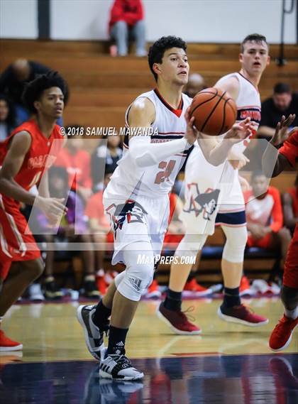 Thumbnail 2 in Maranatha vs Pasadena (17th Annual Rose City Round Ball Classic) photogallery.