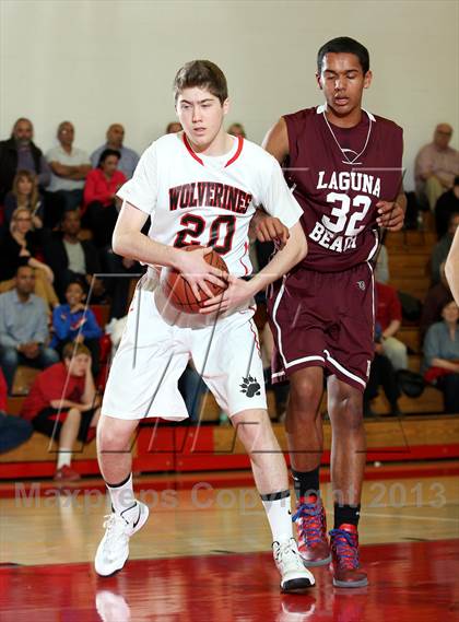 Thumbnail 1 in Laguna Beach vs. Harvard-Westlake (CIF SS Playoffs) photogallery.