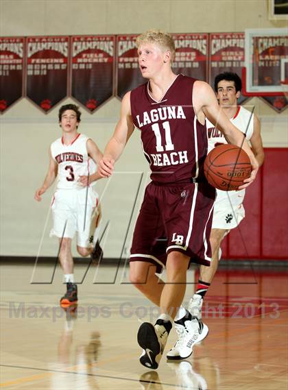 Thumbnail 2 in Laguna Beach vs. Harvard-Westlake (CIF SS Playoffs) photogallery.