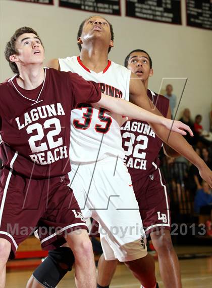 Thumbnail 1 in Laguna Beach vs. Harvard-Westlake (CIF SS Playoffs) photogallery.