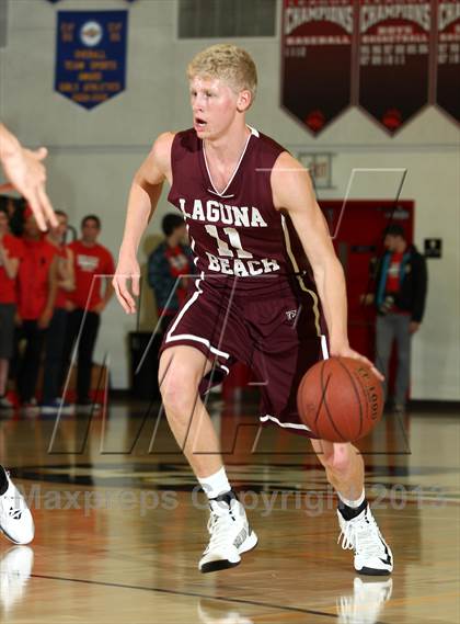 Thumbnail 3 in Laguna Beach vs. Harvard-Westlake (CIF SS Playoffs) photogallery.