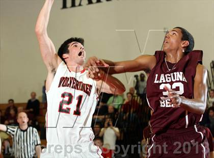Thumbnail 3 in Laguna Beach vs. Harvard-Westlake (CIF SS Playoffs) photogallery.