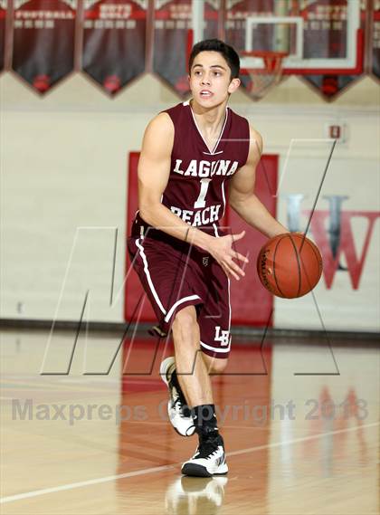 Thumbnail 2 in Laguna Beach vs. Harvard-Westlake (CIF SS Playoffs) photogallery.