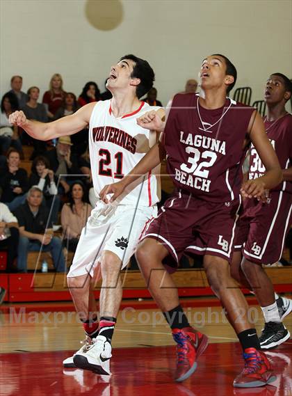 Thumbnail 2 in Laguna Beach vs. Harvard-Westlake (CIF SS Playoffs) photogallery.